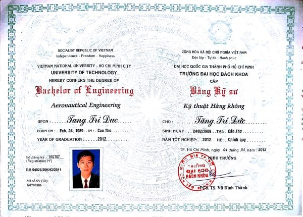 Làm bằng đại học giá rẻ